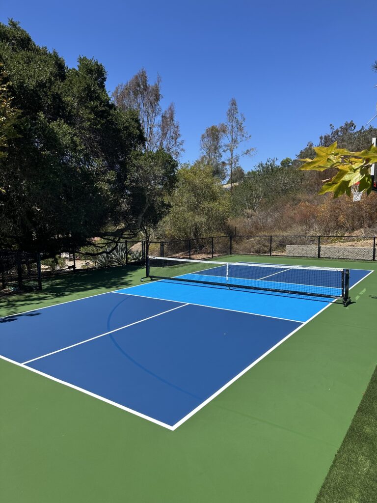 Backyard Pickleball Court